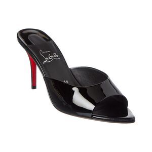 Christian Louboutin Miss Z 80 Patent Mule, Black